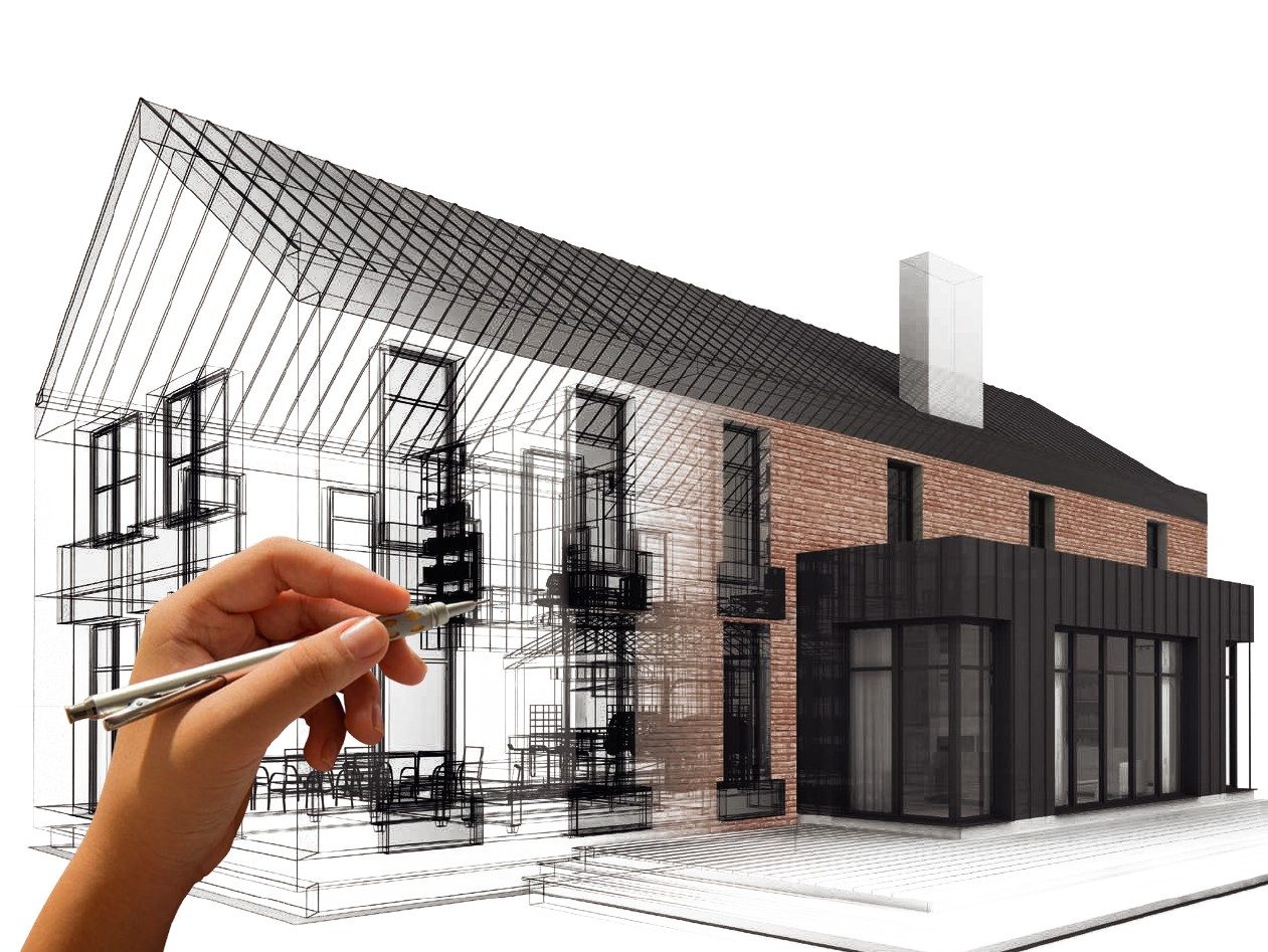 3D визуализация фасада